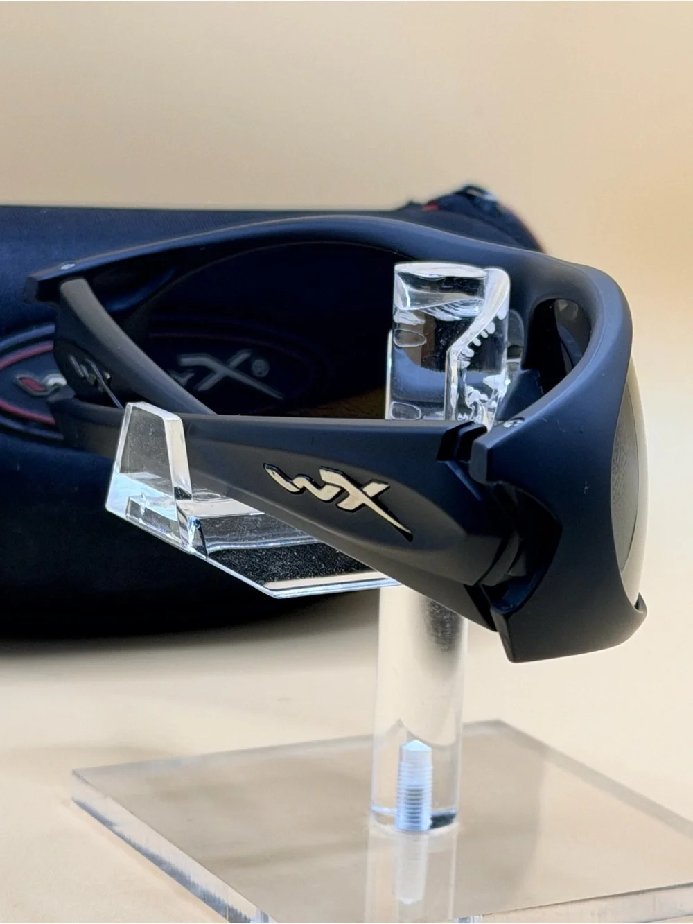 Wiley X Zen Men’s Wrap Sunglasses with Case